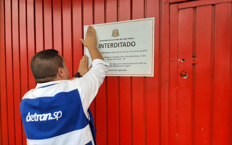 Detran-SP fiscaliza quarto desmanches em Jundiaí e lacra um deles por irregularidades/ Foto: Divulgação