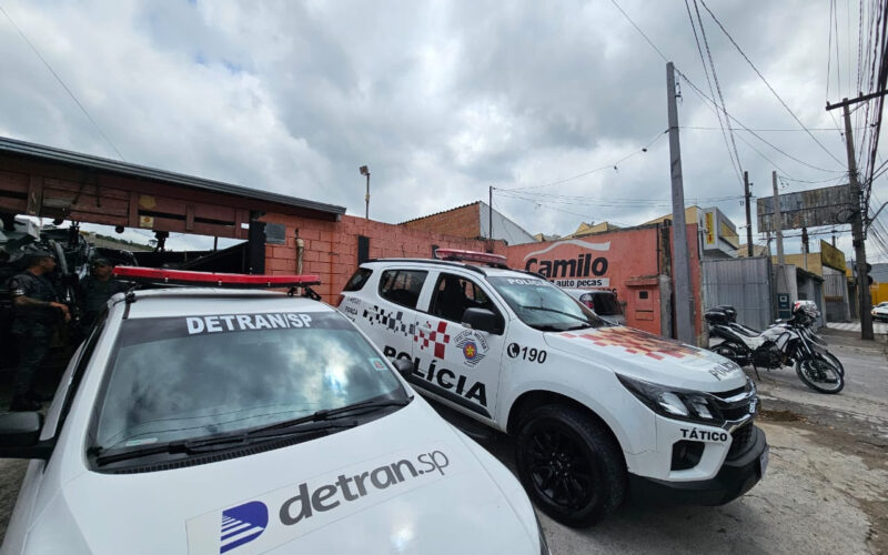 Detran-SP fiscaliza quarto desmanches em Jundiaí e lacra um deles por irregularidades/ Foto: Divulgação