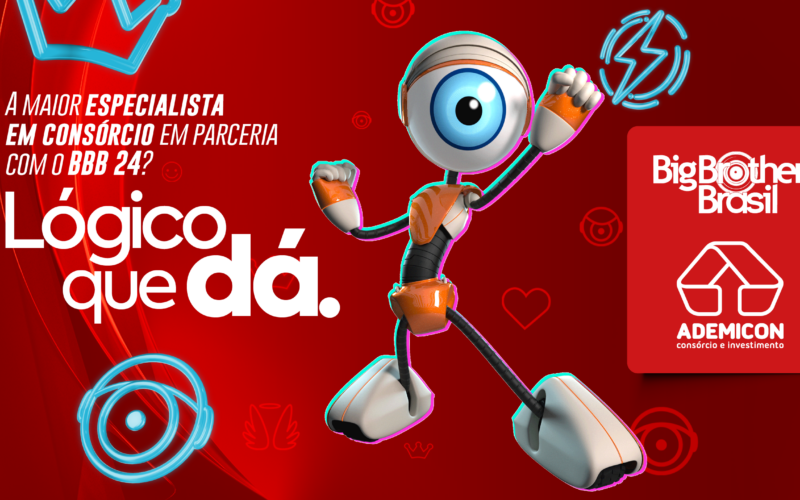 Ademicon renova patrocínio do BBB 24 e mantém consórcio em evidência / Foto: Divulgação