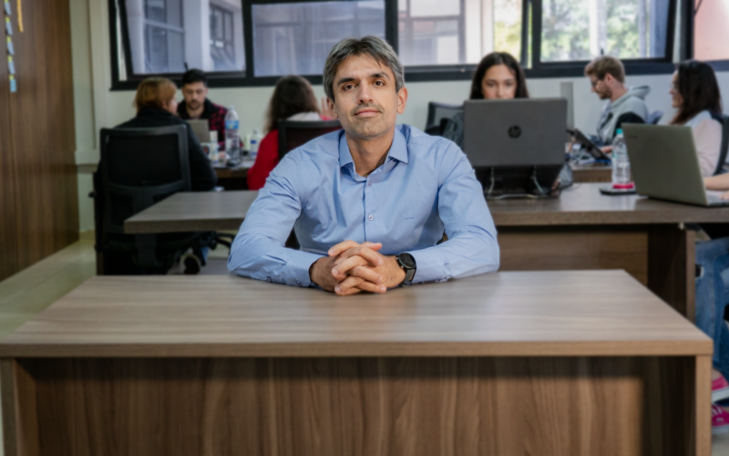 Virgilio Marques dos Santos, sócio-fundador da FM2S Educação e Consultoria/ Foto: Isaque Martins