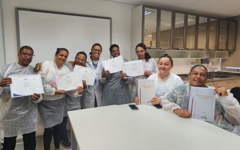 Parceria entre Sodexo e Senac São Paulo para capacitação de profissionais que atuam em hospitais / Foto: Divulgação