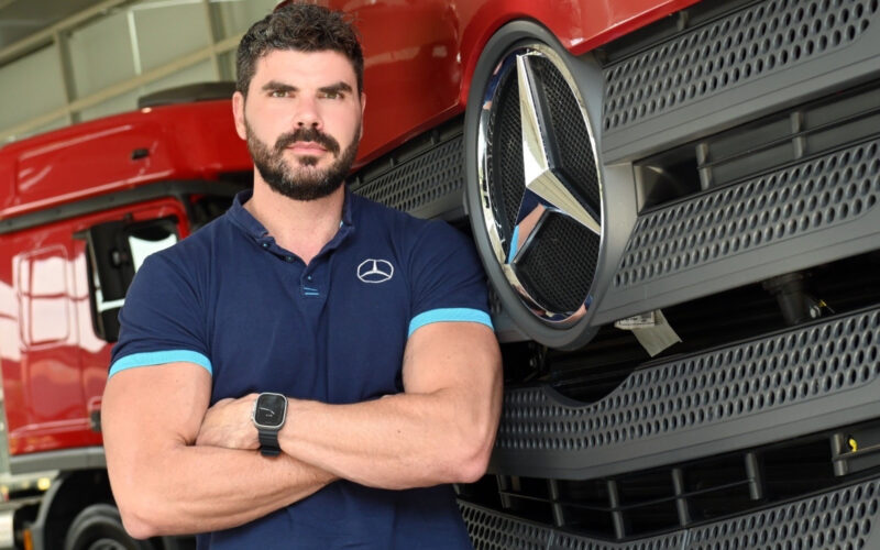 , Rafael Abolis, novo gerente de Marketing Caminhões da Mercedes-Benz do Brasil/ Foto: Divulgação