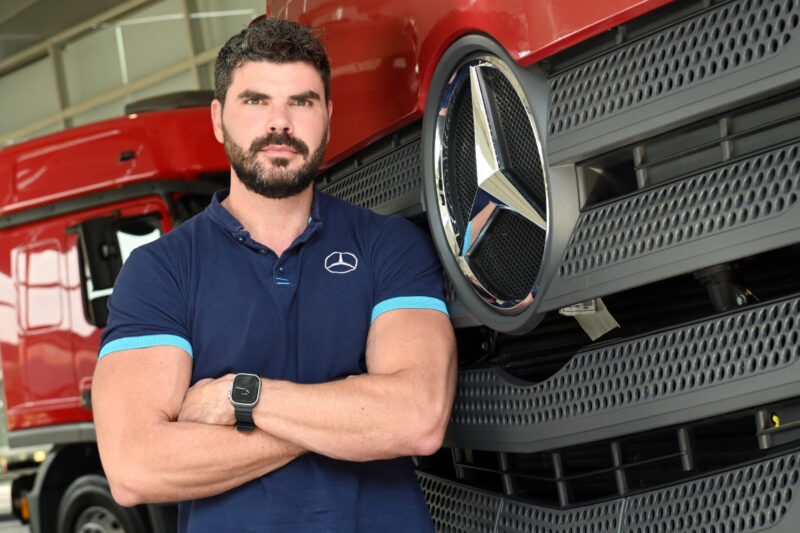 , Rafael Abolis, novo gerente de Marketing Caminhões da Mercedes-Benz do Brasil/ Foto: Divulgação