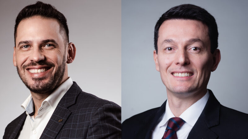 Raphael Bauer, diretor-geral comercial da MAPFRE e Luiz Padial, diretor de Seguro Auto e Massificados da MAPFRE/ Foto: Divulgação