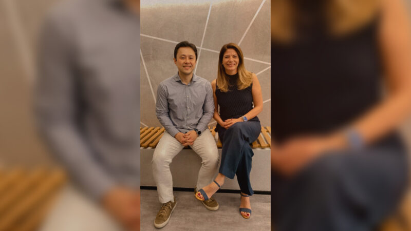 Fabio Gobara, Superintendente de Subscrição da Fator Seguradora; e Liliana Márquez, Superintendente de Crédito e responsável pela Transformação Digital do Seguro Garantia da Fator Seguradora
