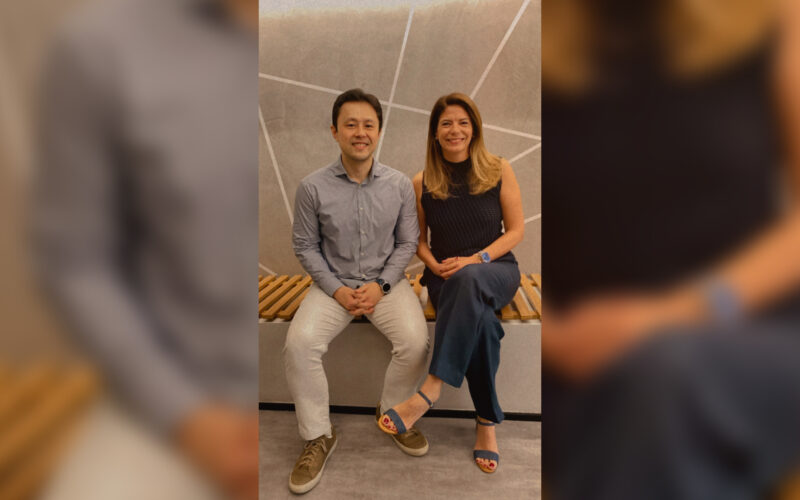 Fabio Gobara, Superintendente de Subscrição da Fator Seguradora; e Liliana Márquez, Superintendente de Crédito e responsável pela Transformação Digital do Seguro Garantia da Fator Seguradora