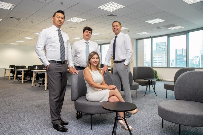 Gollin, Felipe, Celiano e Priscila Conduta / Foto: Divulgação