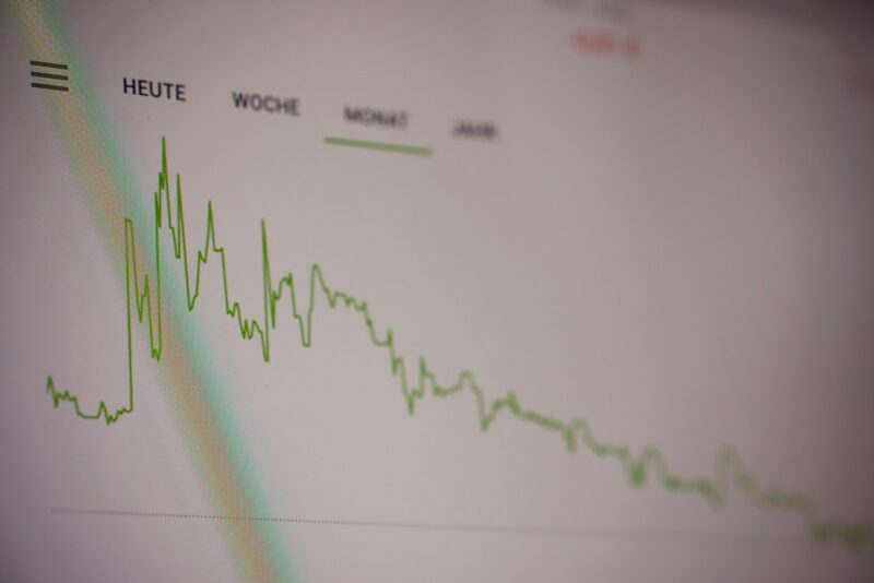 white paper with green lineRegião Sudeste: busca por crédito fecha 2023 com queda em todas as UFs, revela Serasa Experian/ Foto: Unsplash