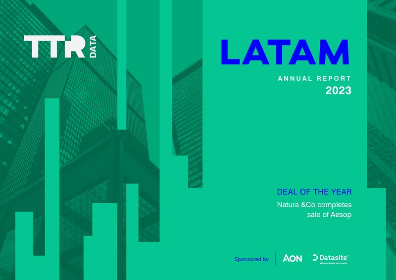 Relatório Anual de M&A na América Latina - Divulgação: Aon/TTR Data