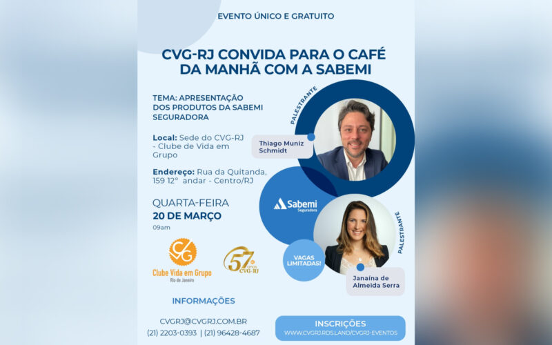 CVG-RJ apresenta as novidades da Sabemi durante café da manhã