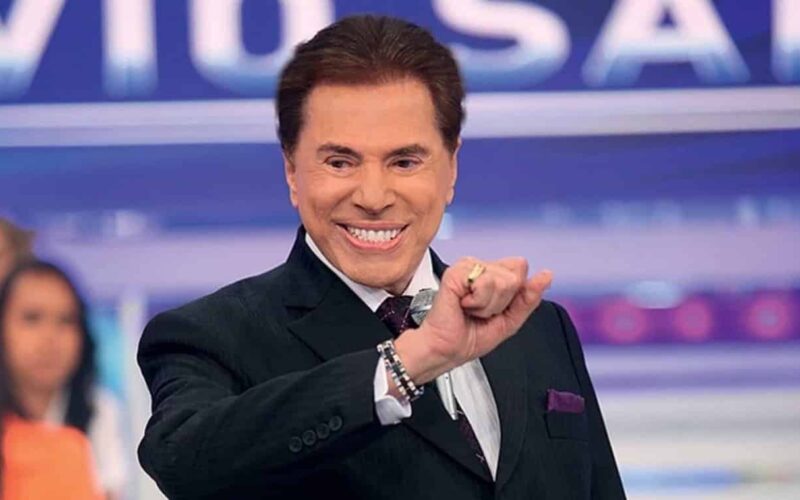 O empresário e apresentador Silvio Santos / Reprodução / SBT
