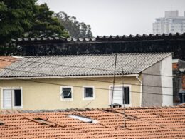 a house with a solar panel