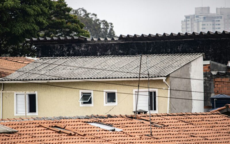 a house with a solar panel