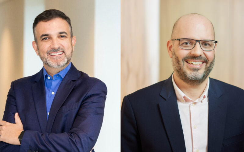 O Diretor Comercial da Bradesco Seguros, Leonardo Freitas, e o Superintendente de Sinistros, Marcio Jordão / Foto: Divulgação