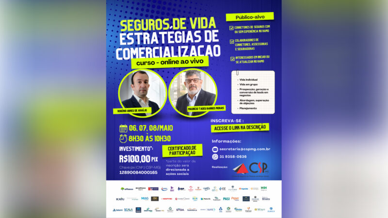 CSP-MG lança série de cursos de capacitação / Divulgação