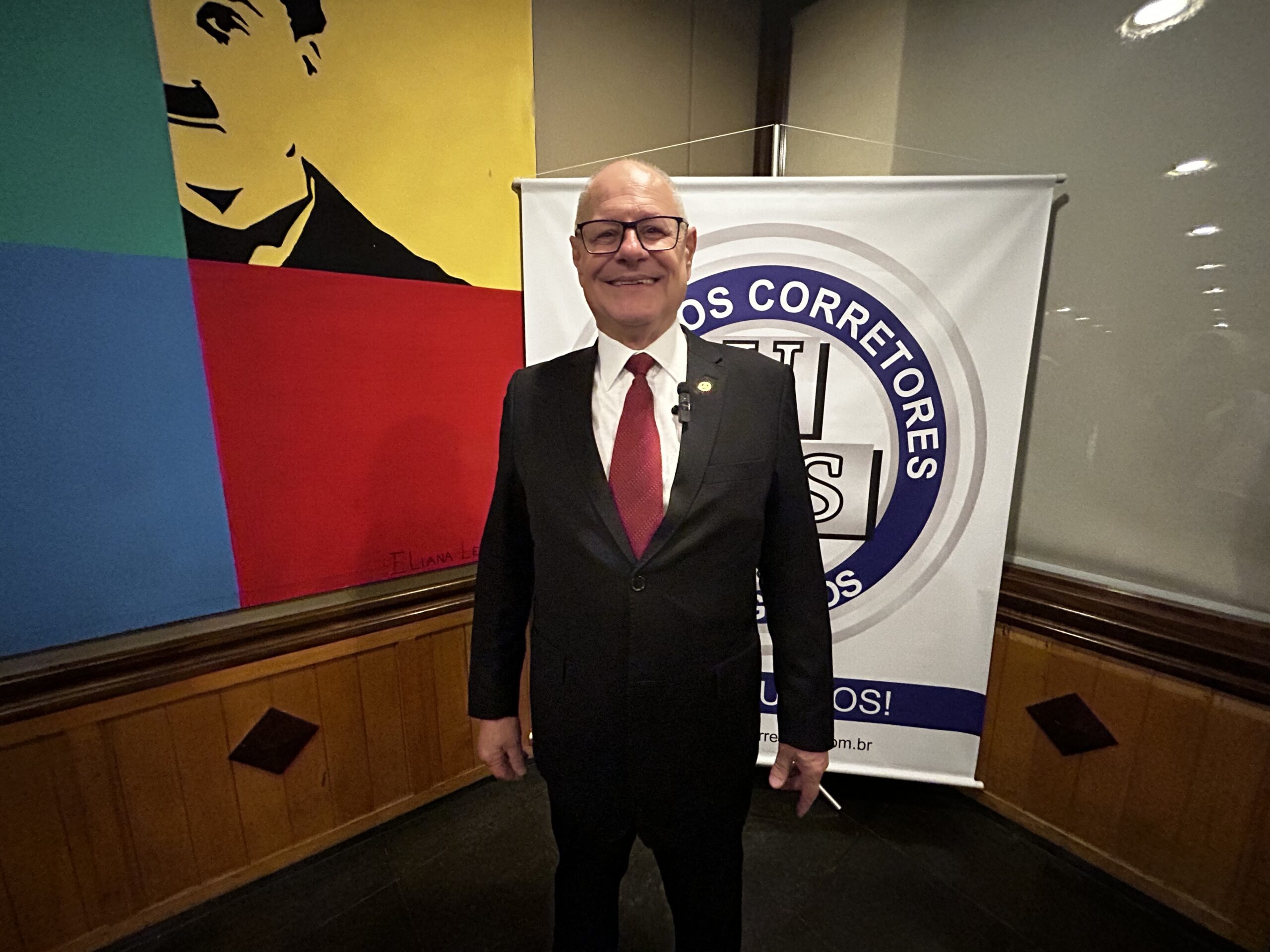 Augusto Esteves, presidente da União dos Corretores de Seguros (UCS) / Foto: Divulgação