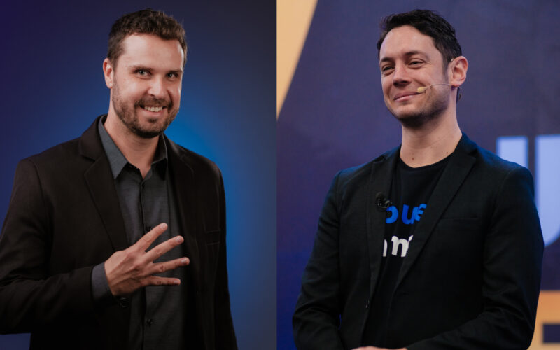 Aleksander Avalca e Renan Kaminski, especialistas em gestão de empresas da 4blue / Foto: Divulgação