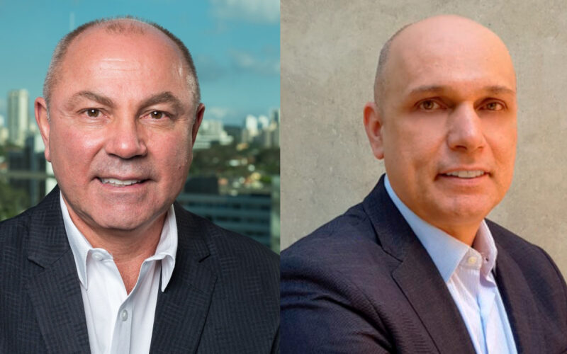 Weliton Costa, diretor de Desenvolvimento de Negócios América Latina da eBaoTech; Marcos Brum, vice-presidente de Negócios e Tecnologia da Softtek / Foto: Divulgação