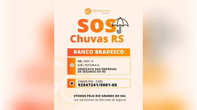 CVG-RJ se solidariza com os irmãos do Rio de Grande do Sul / Divulgação