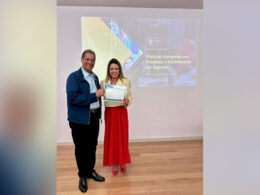 Armando Vergilio, Presidente da Fenacor; Rosane Mota, CEO da RM7 Seguros / Foto: Divulgação