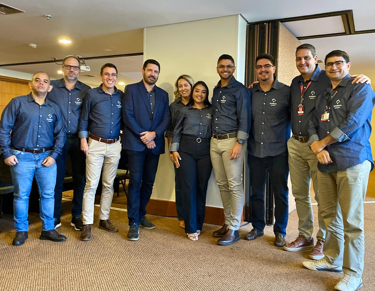 Equipe Bradesco Seguros no RoadShow em Brasília / Foto: Divulgação