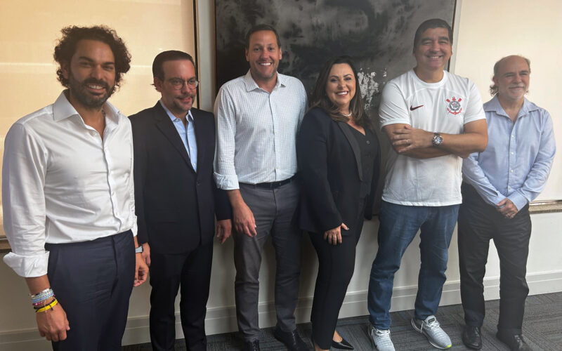 Executivos da EZZE Seguros em café da manhã com jornalistas / Foto: Universo do Seguro