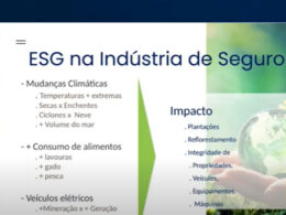 ESG e o mercado de seguros: palestra aborda práticas e impactos reais na sociedade / Divulgação