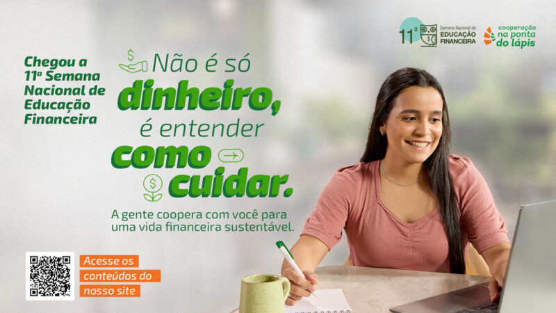 Sicredi lança site com conteúdos de educação financeira em apoio à Semana Nacional de Educação Financeira / Divulgação