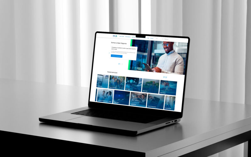 Site da Alper se renova para oferecer uma experiência de usuário aprimorada