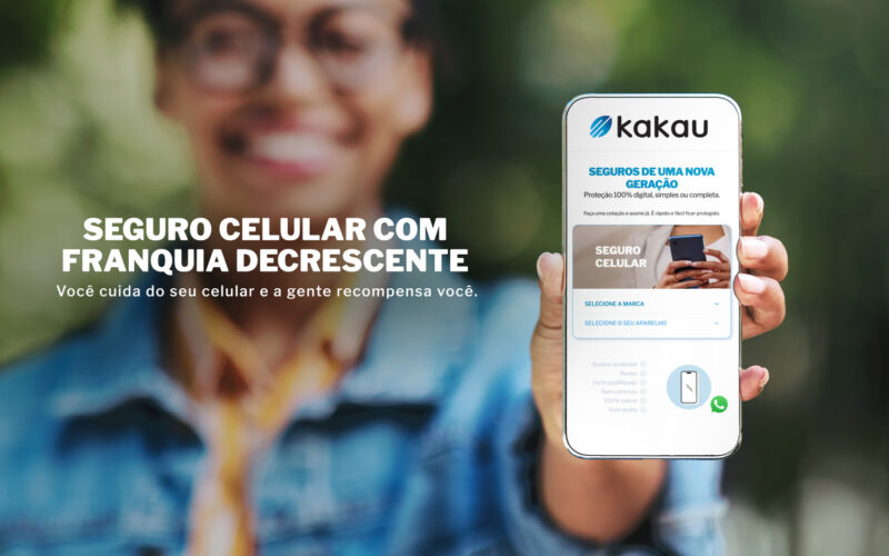 Kakau inova no mercado de seguros com a inédita franquia decrescente / Divulgação