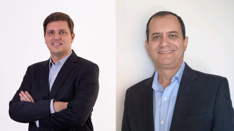 Fernando Gonçalves, Head de Linhas Financeiras, Garantia e P&C; Carlos Nascimento, Coordenador de Property e Engenharia da Akad Seguros / Foto: Divulgação