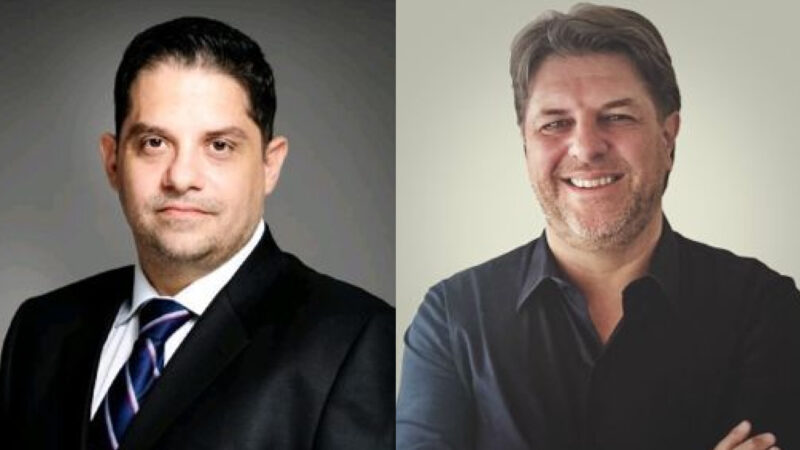 Dennis Milan e Bruno Giordano, executivos da Sedgwick / Foto: Divulgação