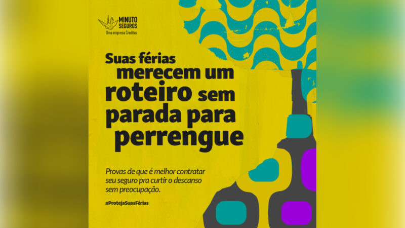 Minuto Seguros ressalta importância dos seguros para as férias de julho em nova campanha / Divulgação
