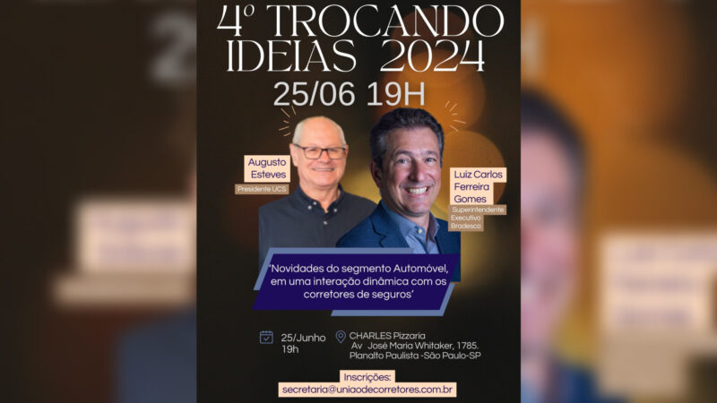 UCS recebe a Bradesco Seguros no 4º Trocando Ideias de 2024 / Divulgação