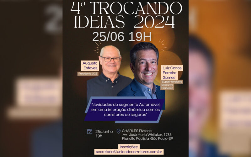 UCS recebe a Bradesco Seguros no 4º Trocando Ideias de 2024 / Divulgação