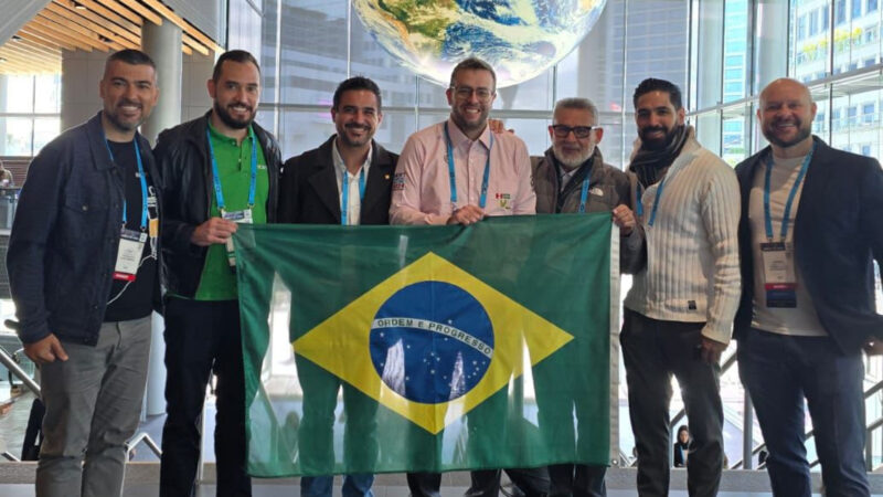 Parte da delegação brasileira no evento / Foto: Divulgação
