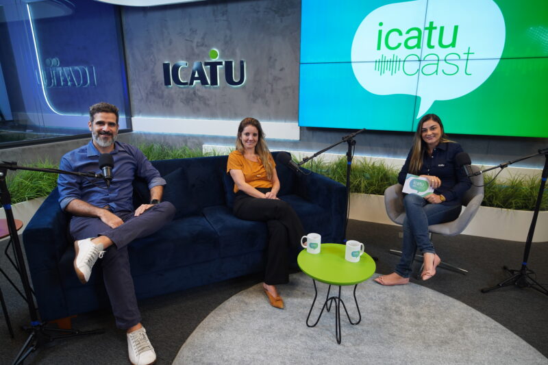 De cara nova, segunda temporada do IcatuCast receberá corretores de seguros e especialistas de diversos setores / Divulgação