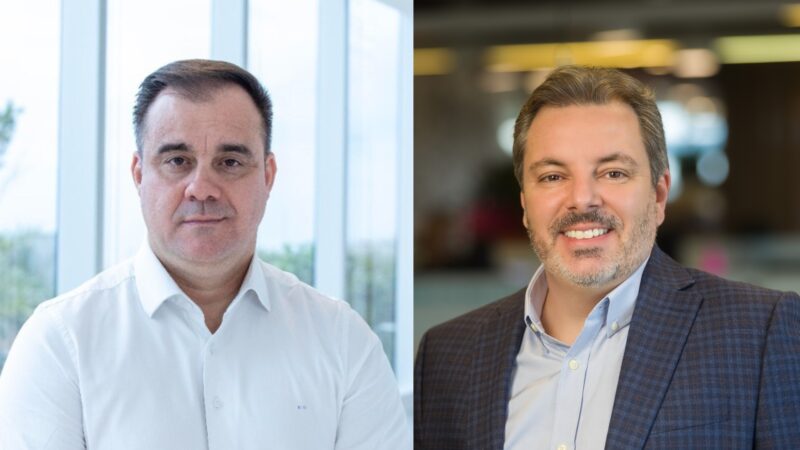 Douglas Duran, superintendente executivo da Bradesco Capitalização, e Marcelino Cruz, diretor executivo de desenvolvimento de negócios B2B da Livelo / Foto: Divulgação