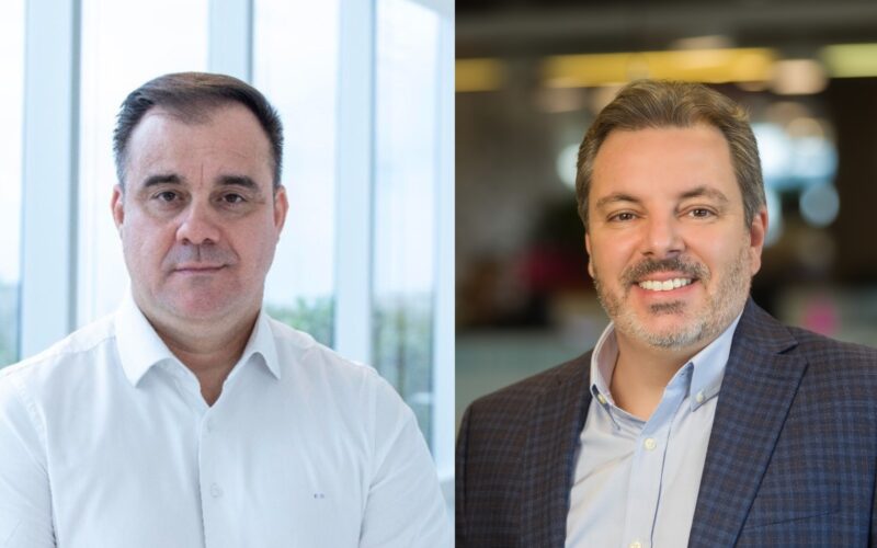 Douglas Duran, superintendente executivo da Bradesco Capitalização, e Marcelino Cruz, diretor executivo de desenvolvimento de negócios B2B da Livelo / Foto: Divulgação