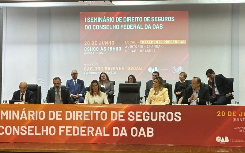 Conselho Federal da OAB promove I Seminário de Direito de Seguros em Brasília (DF) / Foto: Dorival Alves Sousa / Divulgação