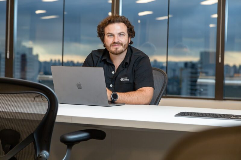Gian Maritnez, CEO da Winnin / Foto: Luciano Alves / Divulgação