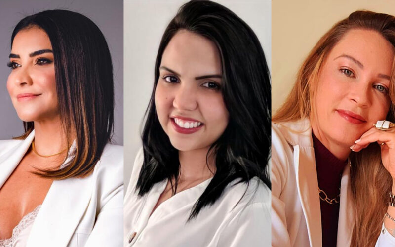 Mírian Queiroz, advogada, mediadora e diretora da MediarSeg; Nailaine Deusdará, coordenadora da MediarSeg; Edlaine Silva, mediadora / Foto: Divulgação