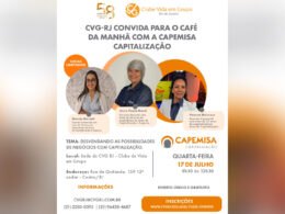 CVG-RJ recebe a Capemisa Capitalização para o próximo café da manhã / Divulgação