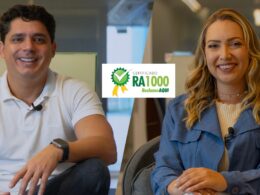 Eduardo Borges, Vice-Presidente do Grupo Autoglass e Head da Maxpar Assistências; Isabelle Luise, Coordenadora de Qualidade e Customer Experience da Maxpar / Foto: Divulgação