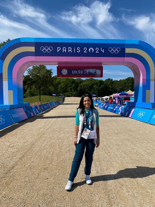 Laís Neris nos Jogos Olímpicos de Paris 2024 / Foto: Divulgação