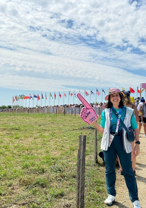 Marina Conelian nos Jogos Olímpicos de Paris 2024 / Foto: Divulgação