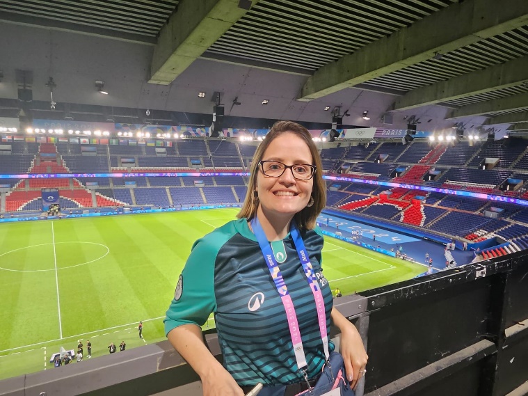 Bianca Rosolem nos Jogos Olímpicos de Paris 2024 / Foto: Divulgação