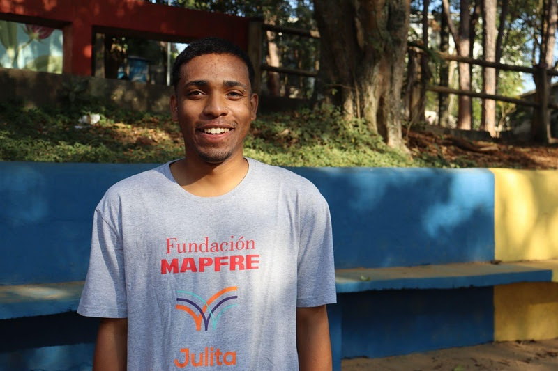 Matheus Vargas, beneficiário do projeto ‘Comunidade em Movimento’ / Foto: Divulgação