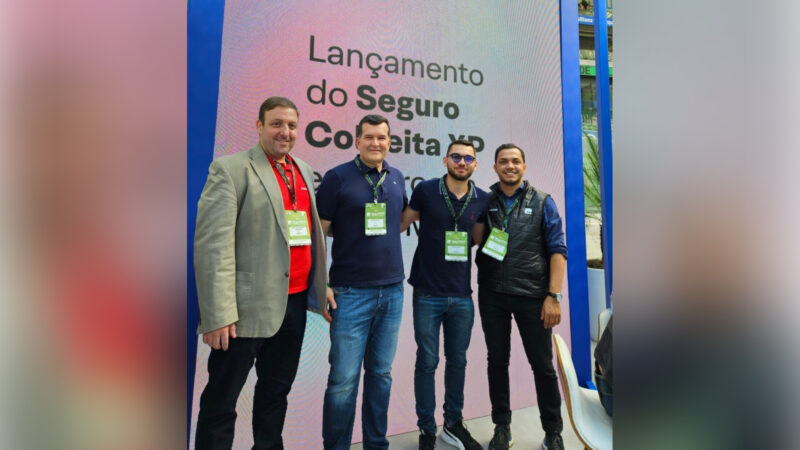 Fabio Damasceno (MAPFRE), Luciano Bezas, (MAPFRE), Umberto Reis, (XP) e Lucas Feliciano, (MAPFRE) / Foto: Divulgação