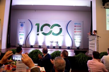 SindsegSC revela logotipo comemorativo em celebração dos 100 anos / Foto: Divulgação